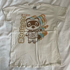 Animal Crossing Cream Graphic Tee